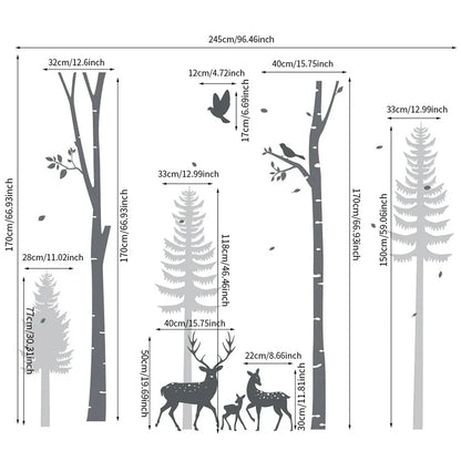 Into The Woods Wall Stickers - Just Kidding Store