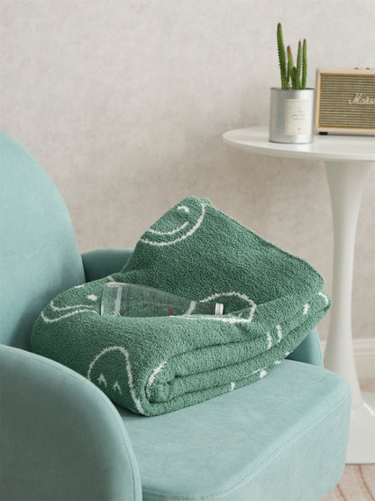 Smiley Face Double Sided Blanket
