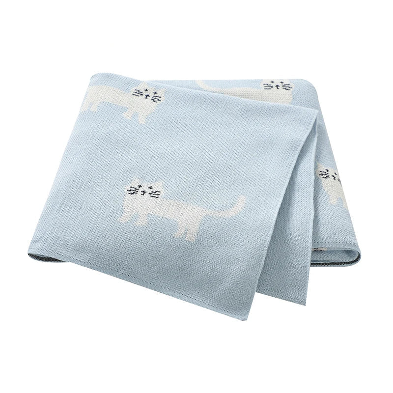 Wiggly Tails Cotton Blanket - Just Kidding Store