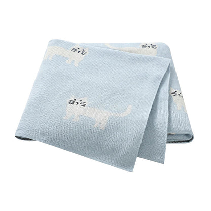 Wiggly Tails Cotton Blanket - Just Kidding Store