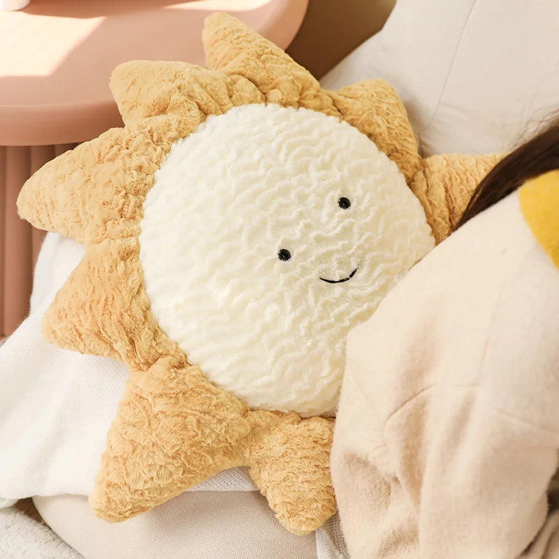 Happy Sun Star Moon Soft Cushion - Just Kidding Store