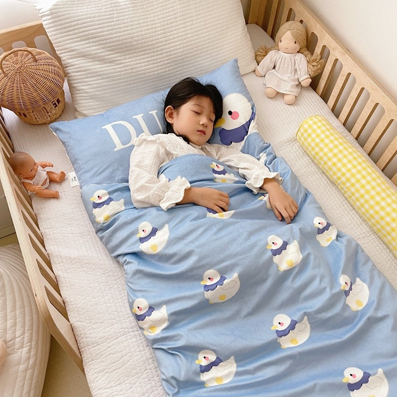 Kids Sleeping Bag With Pillow - Sleeping Envelope - Just Kidding Store