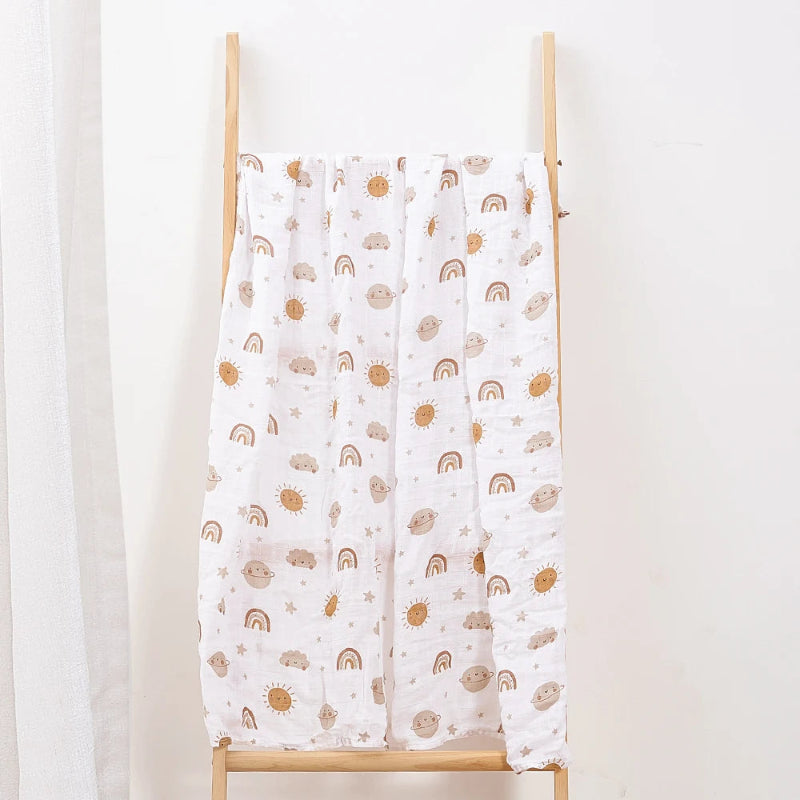 Anytime Anywhere Baby Wrap Muslin Swaddle Blanket - Just Kidding Store
