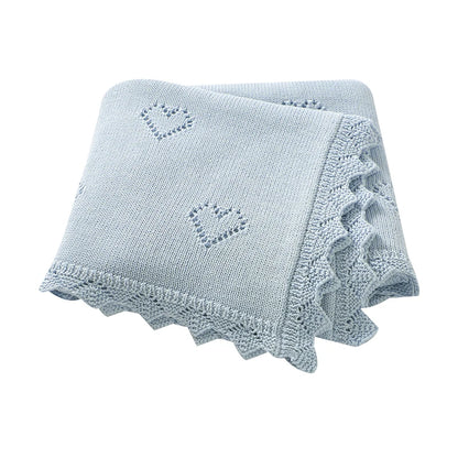 Sweet Hearts Cotton Blanket - Just Kidding Store