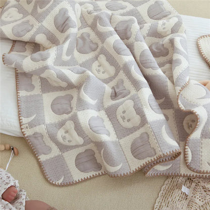 DreamSoft Reversible Cotton Blanket - Just Kidding Store