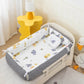 Baby Nest - Portable High Border Infant Crib - Just Kidding Store