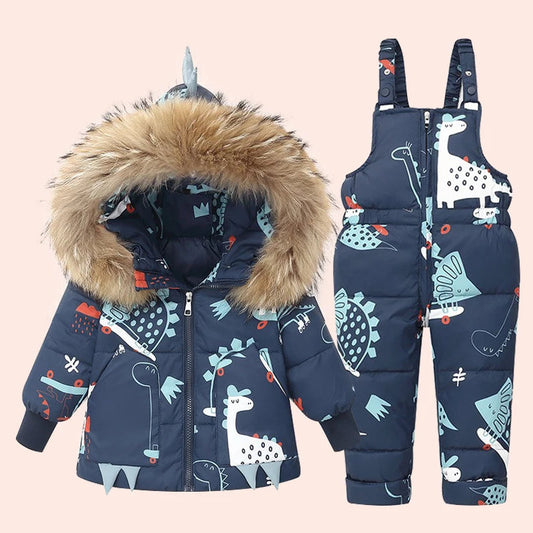 Duck Down Baby Toddler Infant Ski Set - Just Kidding Store