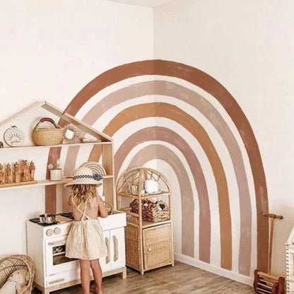 Big Rainbow Fabric Wall Sticker - Just Kidding Store