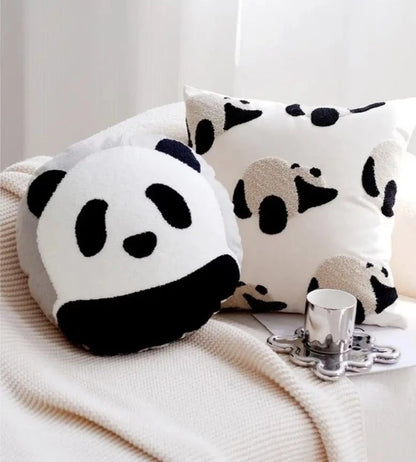 Panda Embroidered Cushion Covers - Just Kidding Store