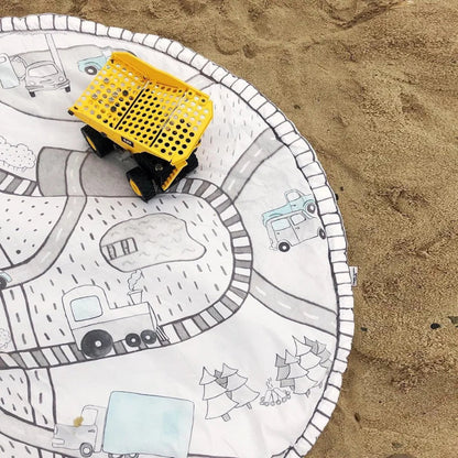 Road Map Play Mat - Just Kidding Store