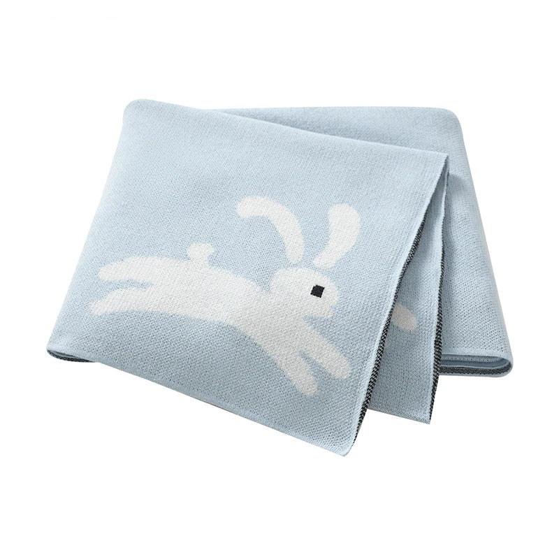 Wiggly Tails Cotton Blanket - Just Kidding Store