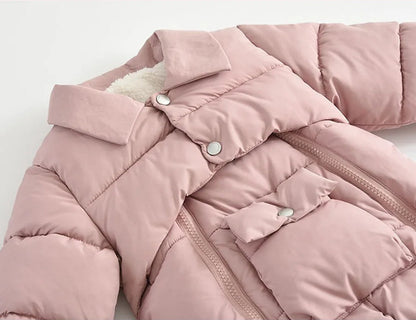 Thick Hooded Snowsuit Set Baby Infant Toddler - Just Kidding Store