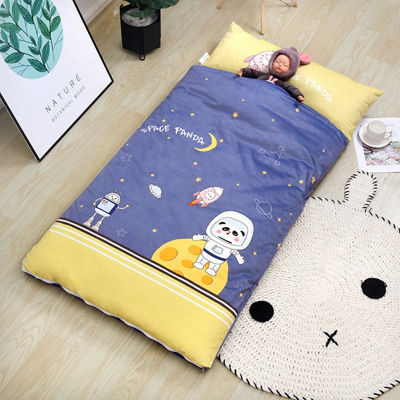 Kids Sleeping Bag With Pillow - Sleeping Envelope - Just Kidding Store