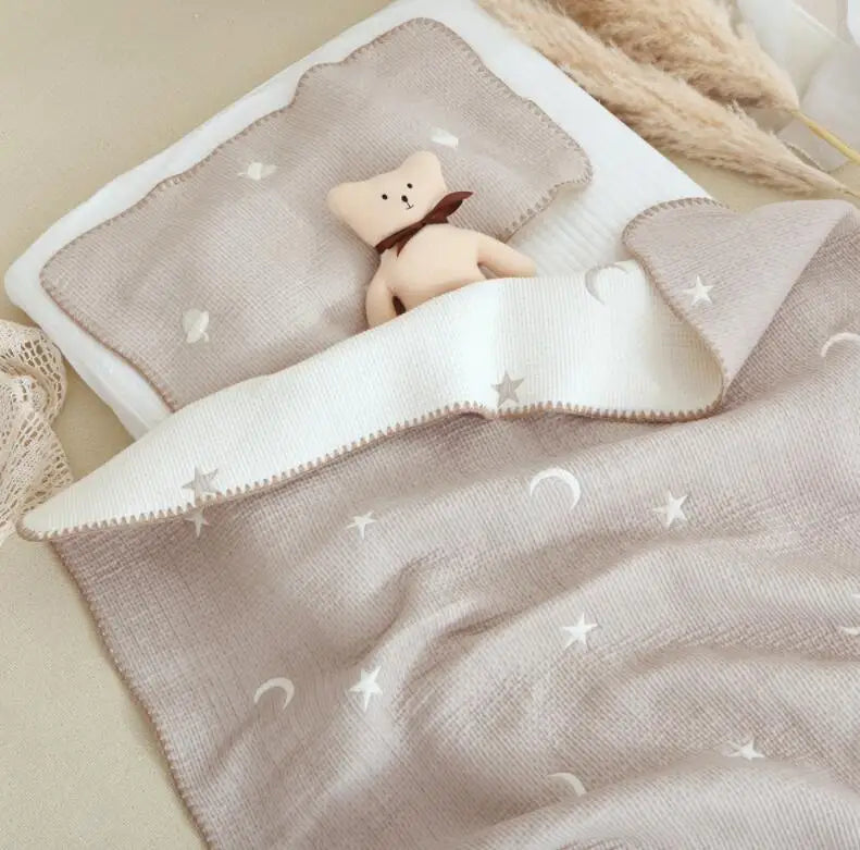 DreamSoft Reversible Cotton Blanket - Just Kidding Store