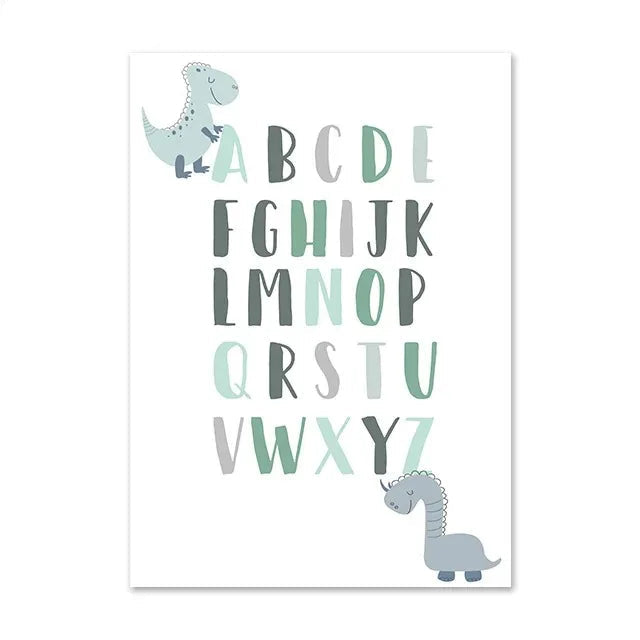 Custom Name Birth Stats Canvas Poster - Just Kidding Store