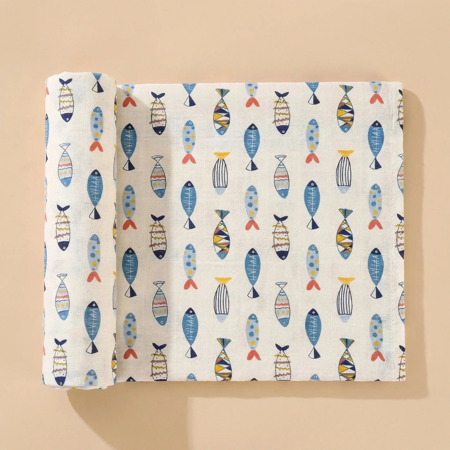 Muslin Blanket - 2 Layers Cotton Swaddle