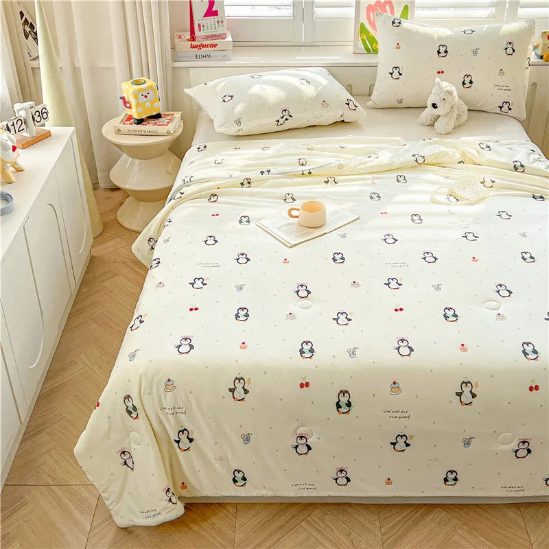 A-Class Cotton Soybean Fiber Bed Quilt - Just Kidding Store