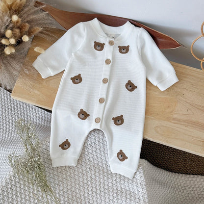 Snuggle Bear Romper - Just Kidding Store