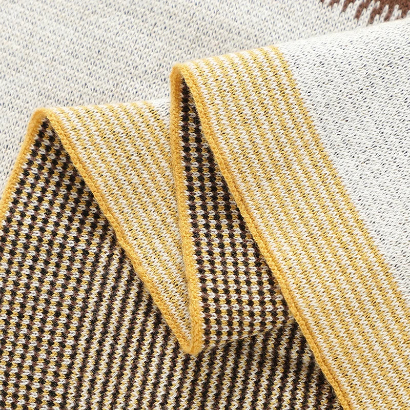Baby Lion Cotton Knitted Blanket - Just Kidding Store
