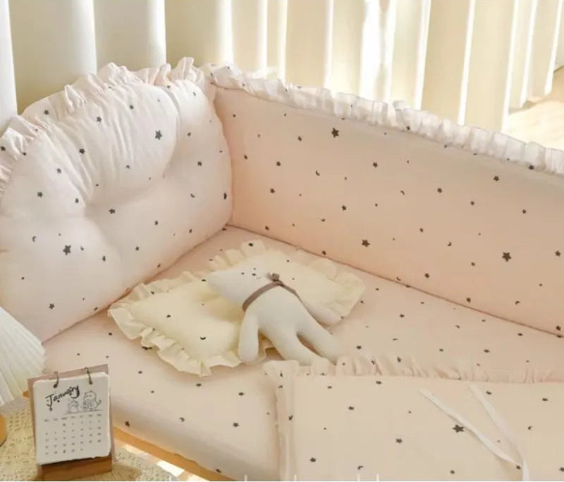 Frill Bed Bumper - Backrest Pillow - Just Kidding Store