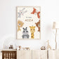 Custom Name Personalised Canvas Poster - Just Kidding Store