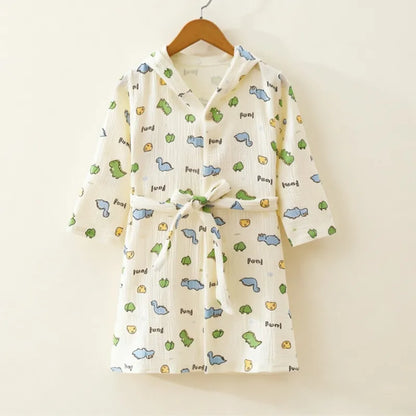 Muslin Cotton Bathrobes - Just Kidding Store