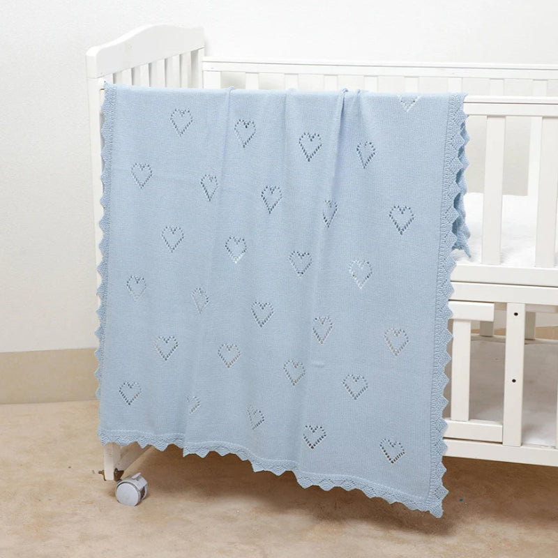 Sweet Hearts Cotton Blanket - Just Kidding Store