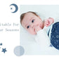 Easy Swaddle Wrap - Soft Baby Cocoon - Just Kidding Store