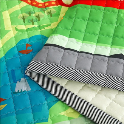 Oversized Play Mat - Quilted Anti Skid Carpet