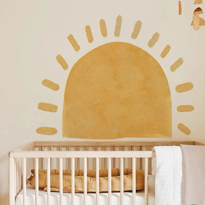 Golden Sunrise Fabric Wall Sticker - Just Kidding Store