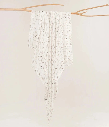 Bamboo Cotton Oversized Muslin Swaddle Blankets - Just Kidding Store