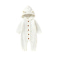 Hooded Baby Infant Winter Knitted Jumpsuit - Just Kidding Store