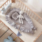Ruffle Baby Nest - Portable Cocoon - Just Kidding Store