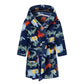 Winter Hooded Flannel Kids Robe - Just Kidding Store