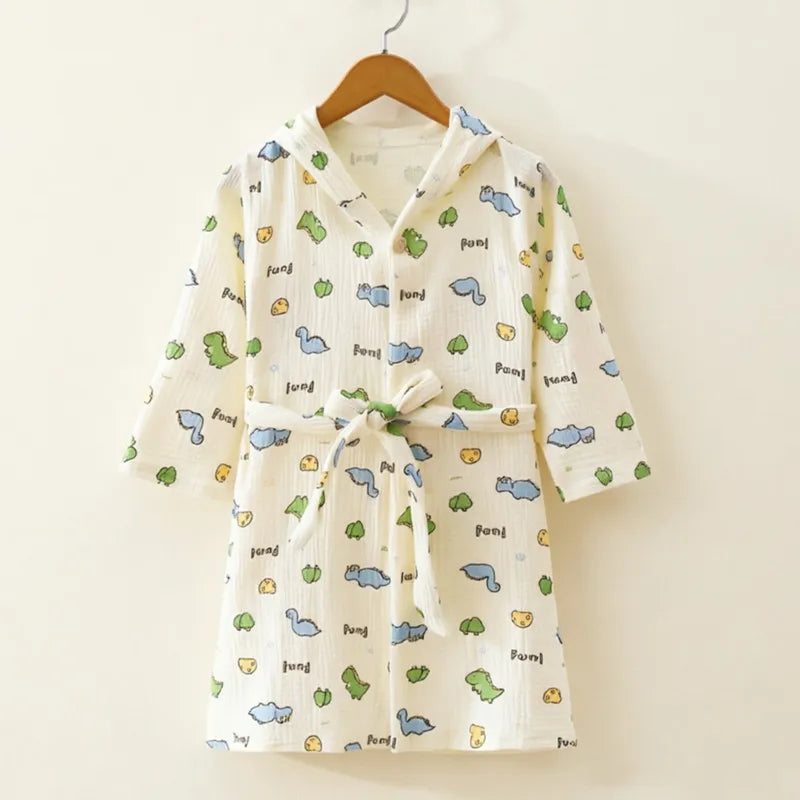 Muslin Cotton Bathrobes - Just Kidding Store
