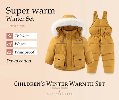 Super Warm Baby Toddler Winter Ski Set - Just Kidding Store
