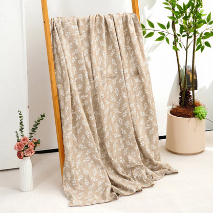 Cotton Bamboo Oversized Swaddle Blanket - Just Kidding Store