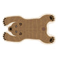 Bear Shaped Rug - Just Kidding store