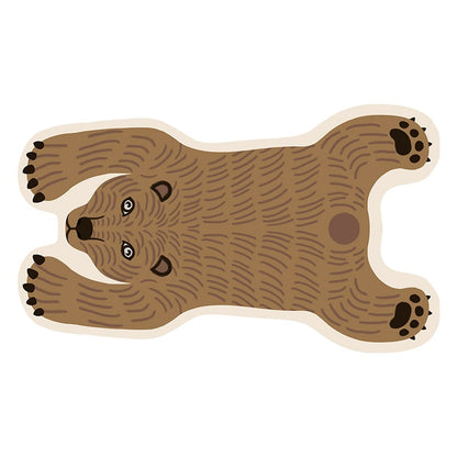 Bear Shaped Rug