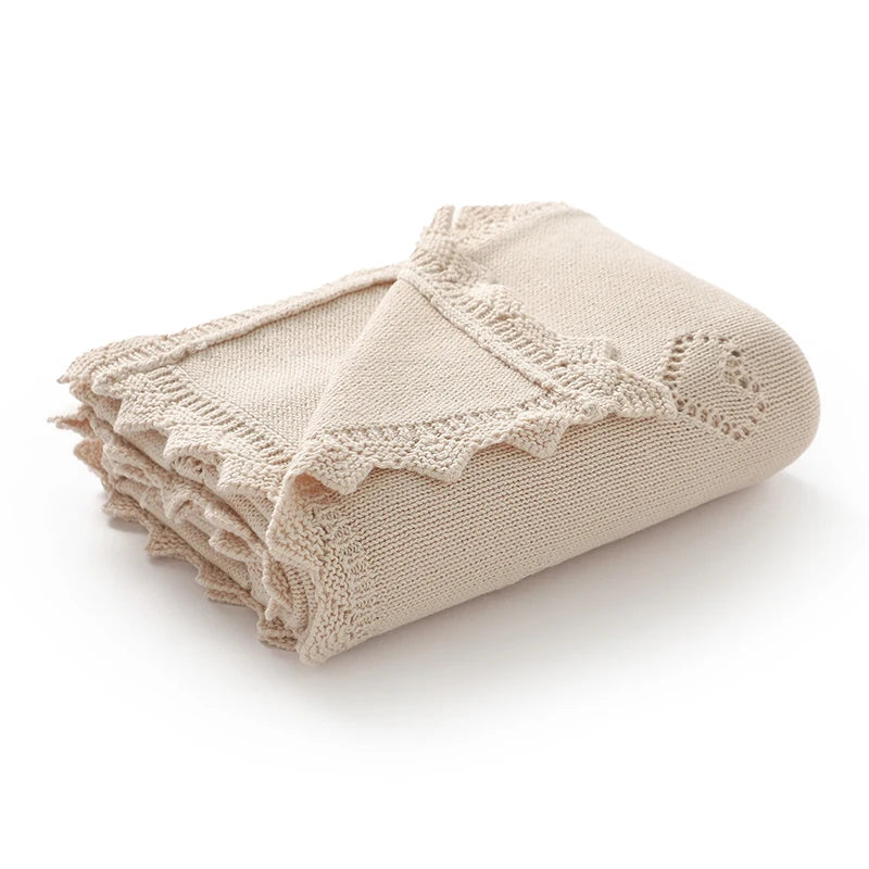 Sweet Hearts Cotton Blanket - Just Kidding Store
