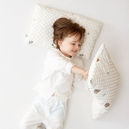 Embroidered Bear Pillowcase - Just Kidding Store