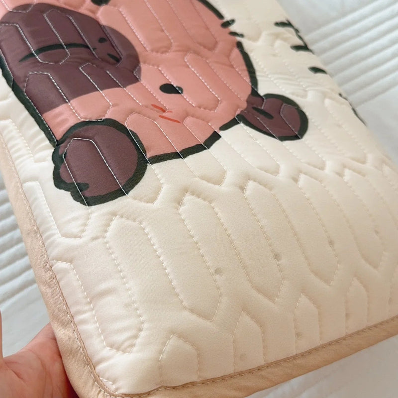 Cool Silk Latex Cartoon Animals Pillowcase - Just Kidding Store