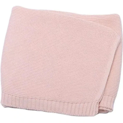 Personalized Name Cotton Knitted Blanket - Just Kidding Store