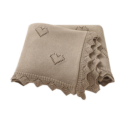 Sweet Hearts Cotton Blanket - Just Kidding Store