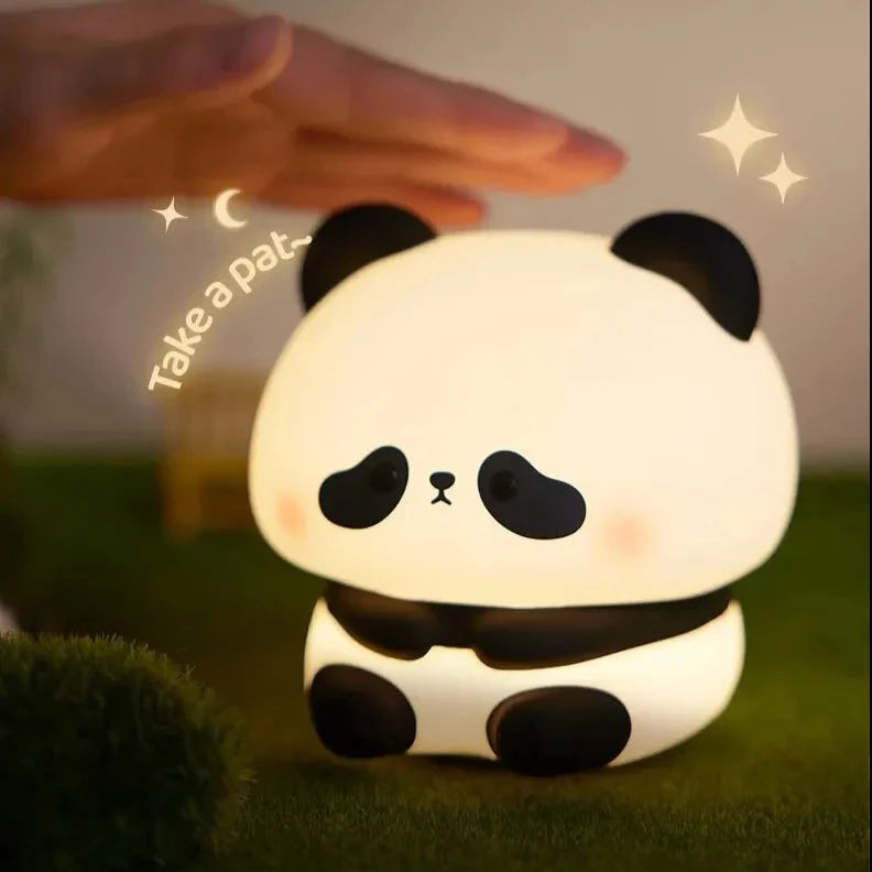 Baby Panda LED Night Light - Tap Control Lamp - Just Kidding Store