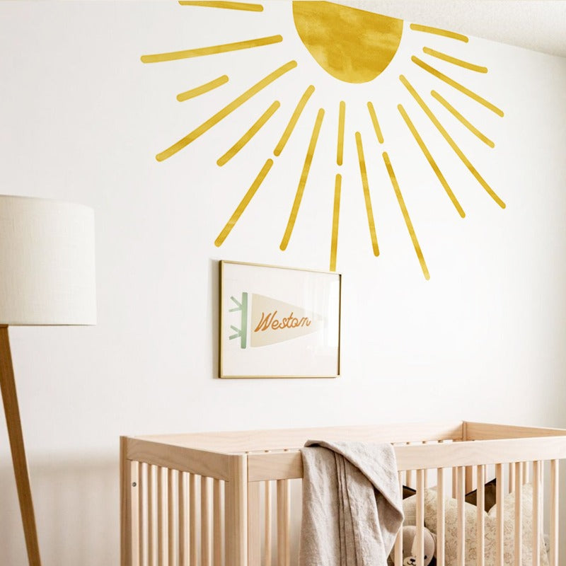 Bohemian Sun Wall Decal - Just Kidding Store