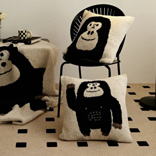 Fluffy Gorilla Pillow Case - Just Kidding Store