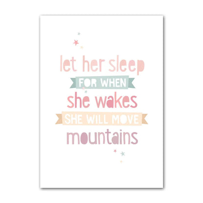 Rainbow Mountain Canvas Posters - Just Kidding Store