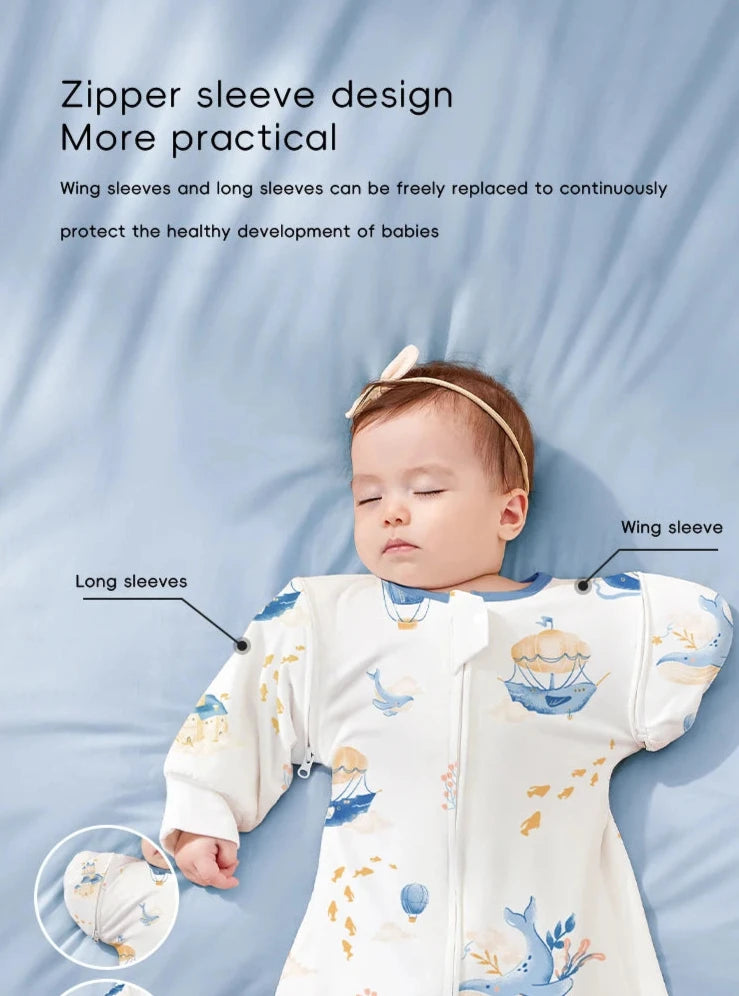Pink Bunny Baby Sleeping Bag - Swaddle Sleep Sack - Just Kidding Store