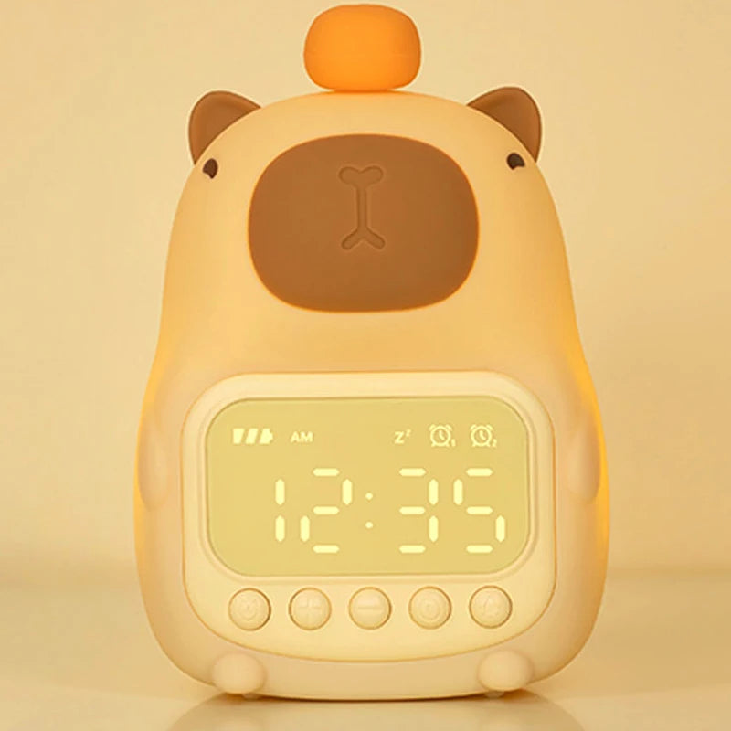 Capybara Night Light Alarm Clock - Just Kidding Store